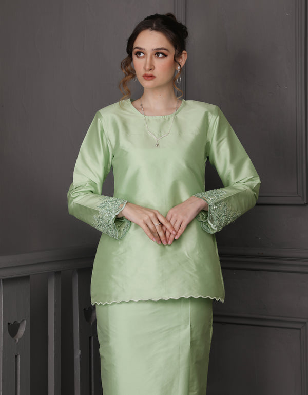 BAJU KURUNG KEDAH RAISA (MINT)